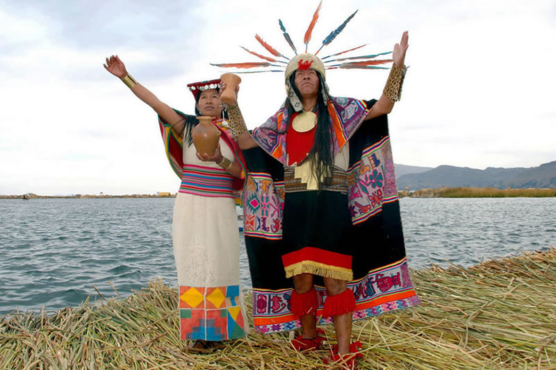 Escenificación de la Leyenda Inca de Manco Capac y Mama Ocllo