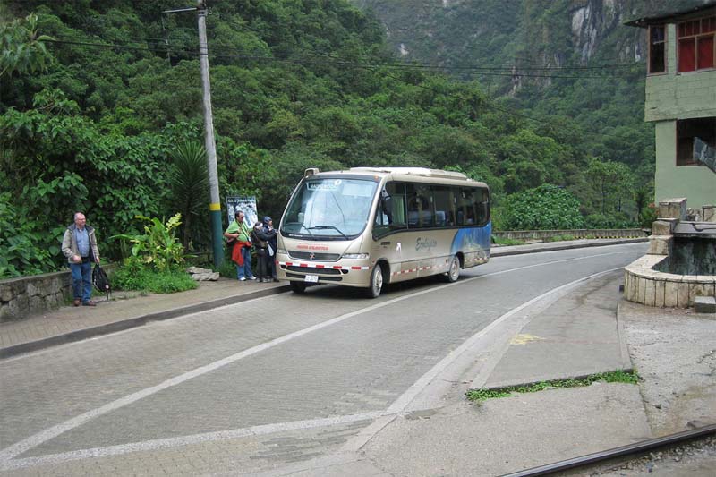 Bus Aguas Calientes-Machu Picchu