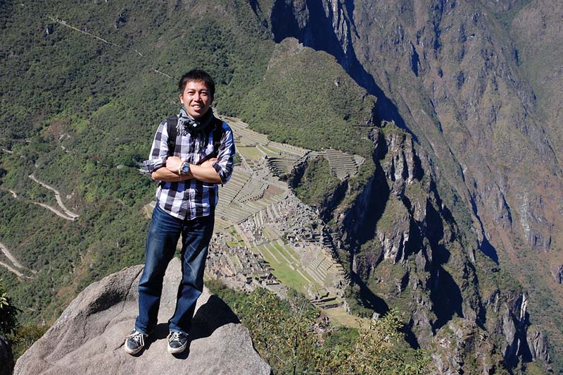 Topo da montanha Huayna Picchu