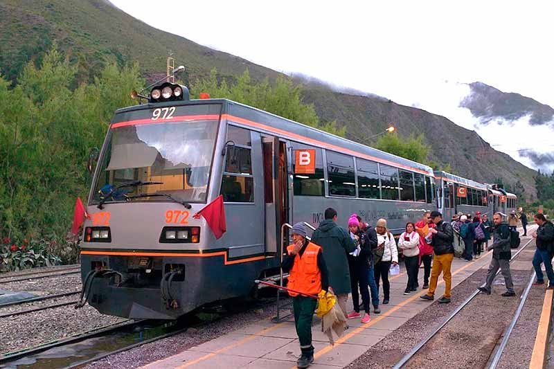 Estação de Ollantaytambo - Trem Inca