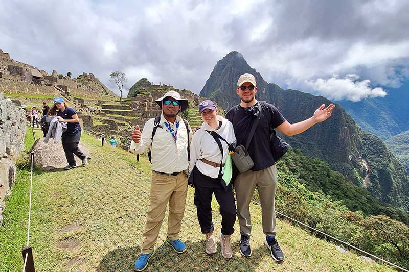 Vista de Machu Picchu desde otro punto