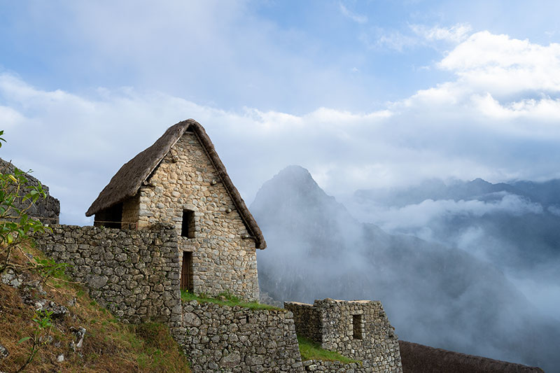 Casa del Guardián - Entrada a Machu Picchu