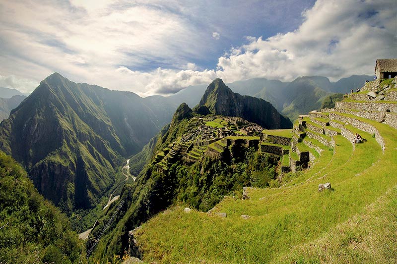 Full view of Machu Picchu