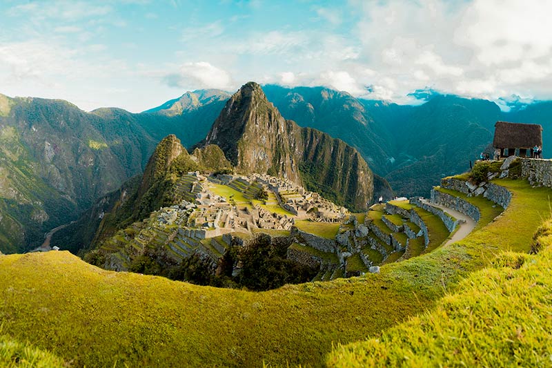 Full view of Machu Picchu