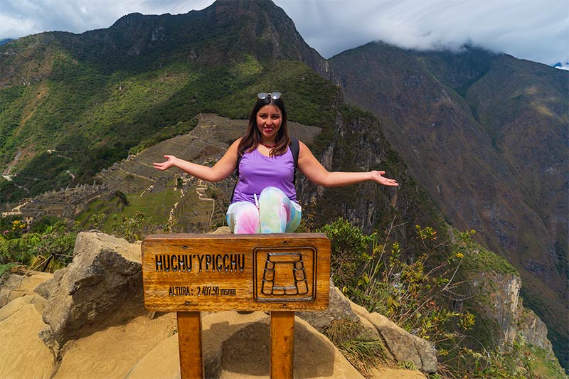 Top of Huchuy Picchu Mountain