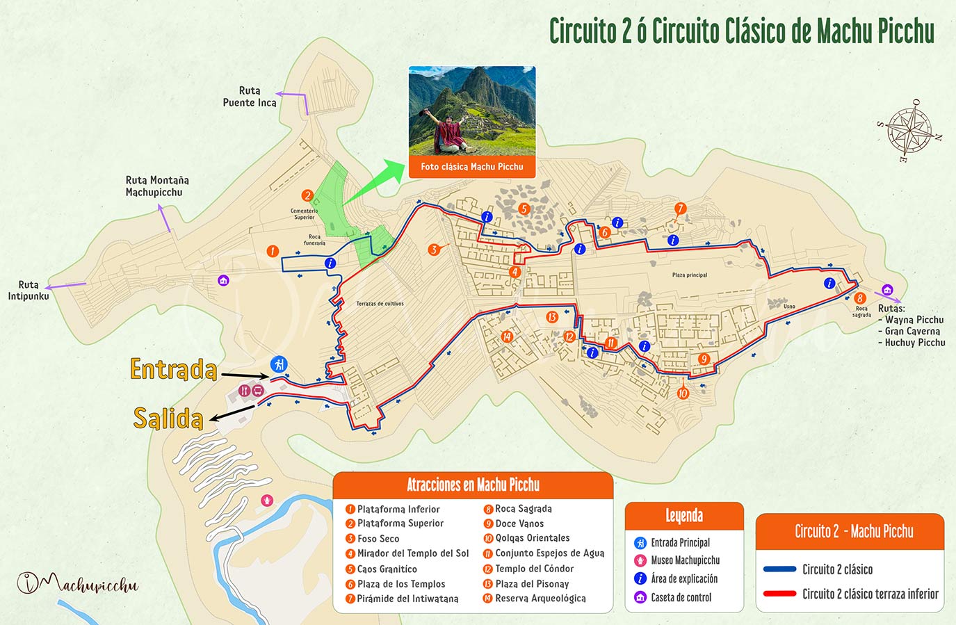 Circuito 2 Machu Picchu 2024