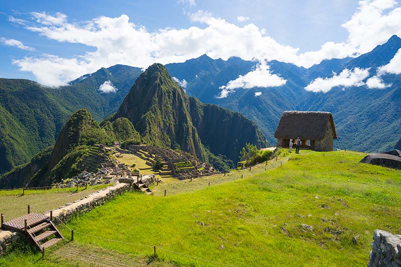 Vista da Casa do Guardião - Machu Picchu