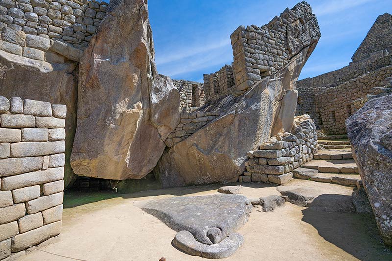 Temple of the Condor of Machu Picchu