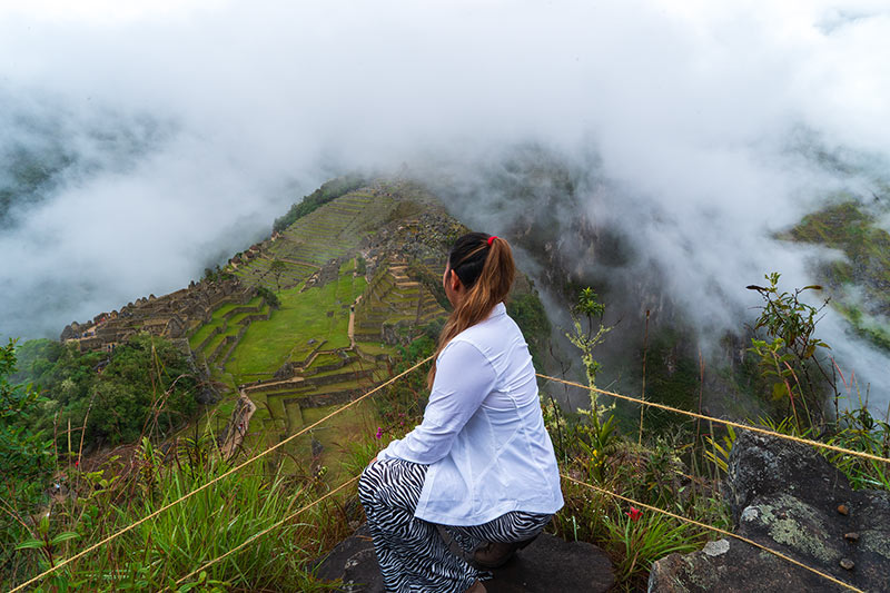 Topo da montanha Huchuy Picchu