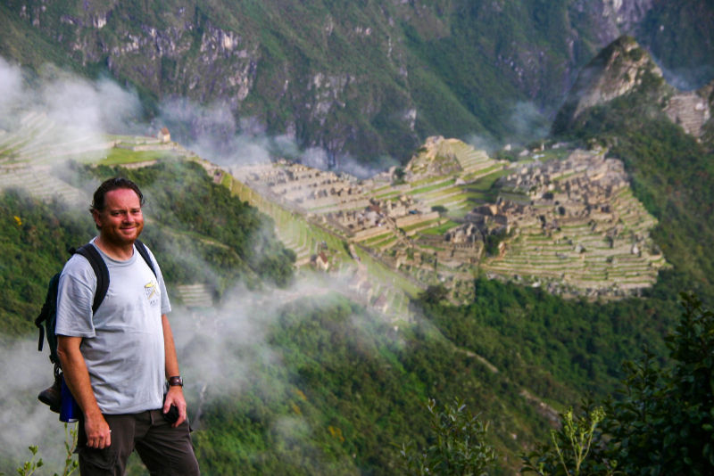 View of Machu Picchu from Intipunku (Sun Gate)