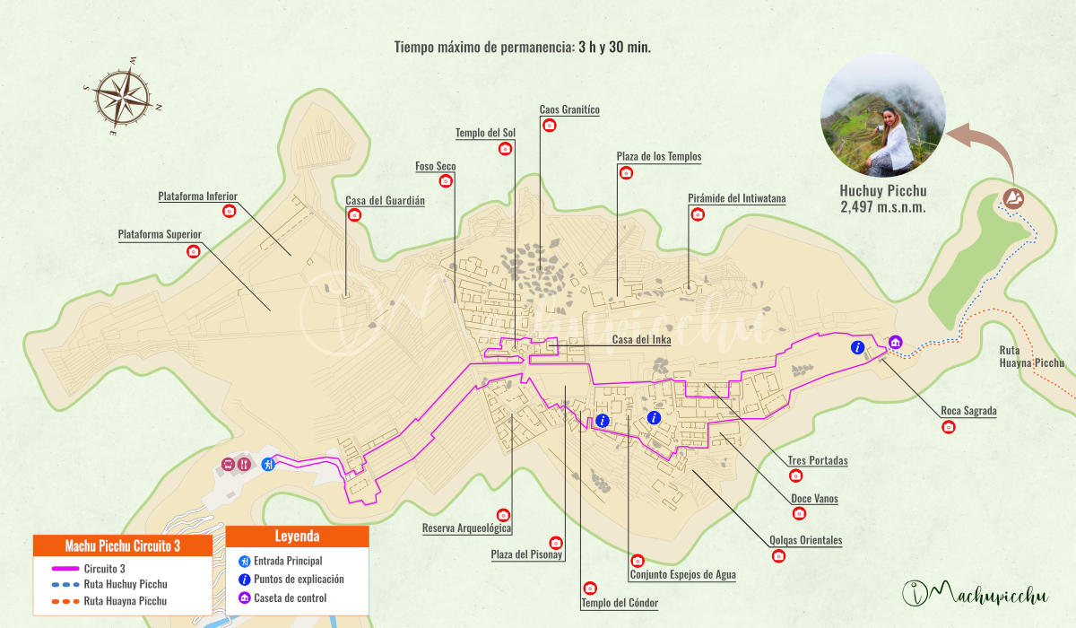 Circuit 3 Huchuy Picchu route