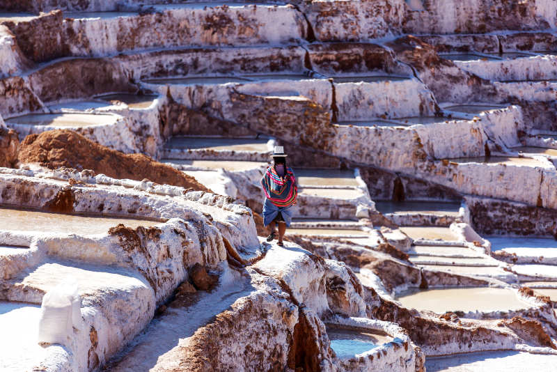 Posos de sal - Minas de sal de Maras