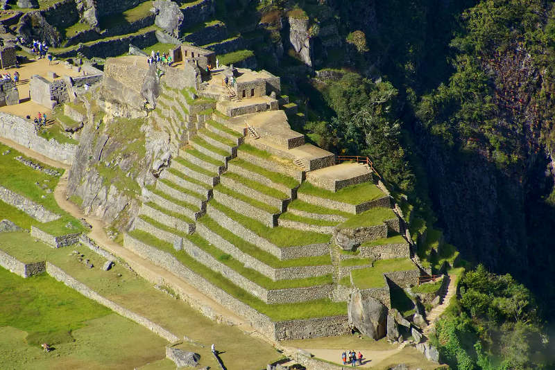 Machu Picchu's Intihuatana Pyramid