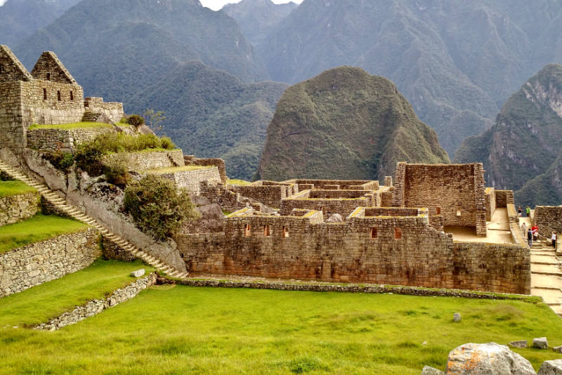 Constructions in Machu Picchu