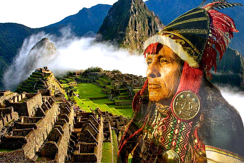 Inca at Machu Picchu - reference