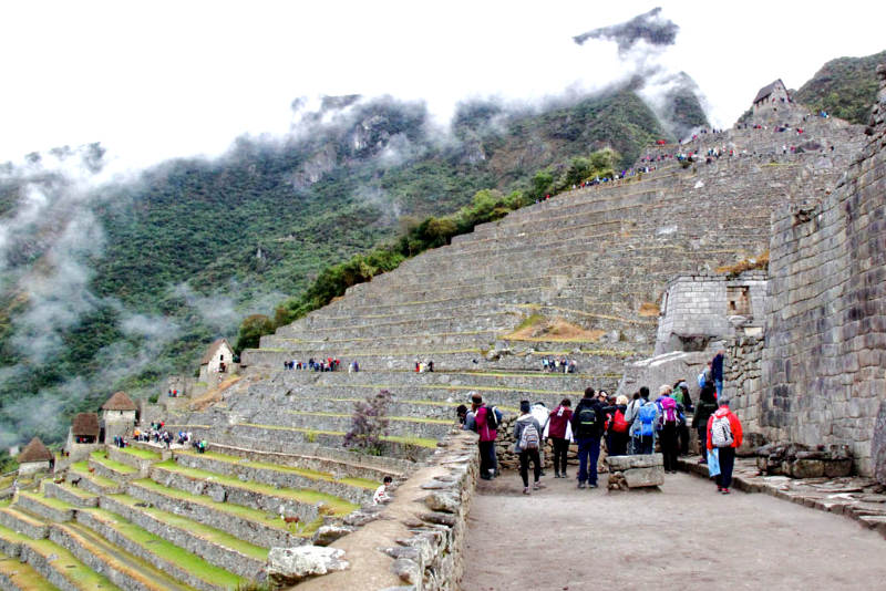 Recorriendo el santuario histórico de Machu Picchu