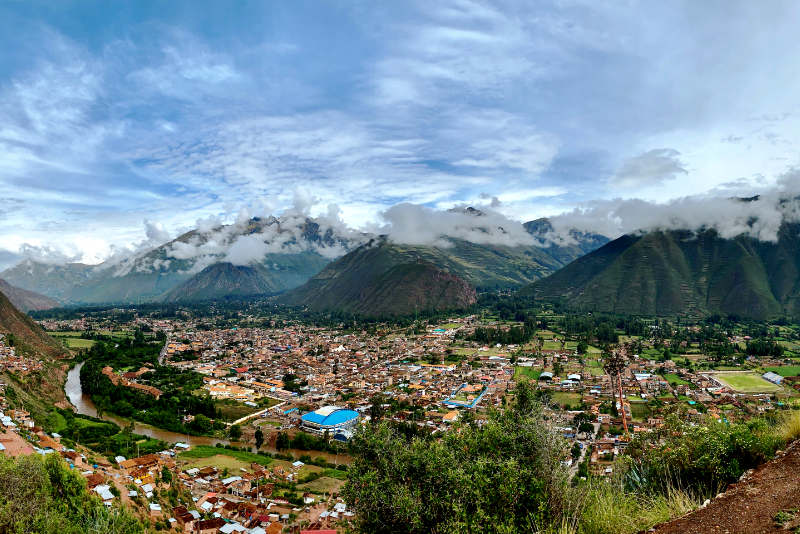 Vista panorâmica de Urubamba