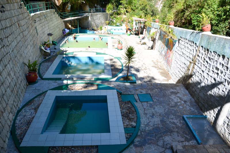 Thermal baths of Machu Picchu village