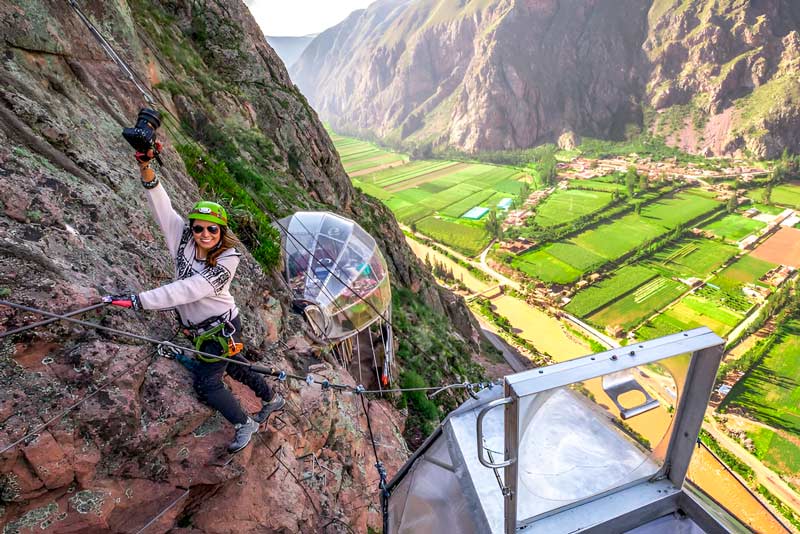 Glamping extrême dans la Vallée Sacrée