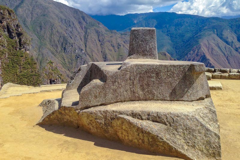 Intihuatana (where the sun is tied) – Machu Picchu