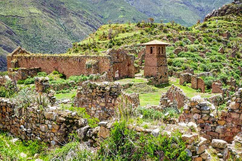 Buildings found in Pumamarca