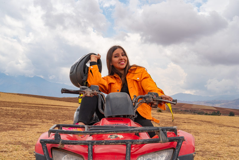 Touring the Sacred Valley of the Incas on an ATV