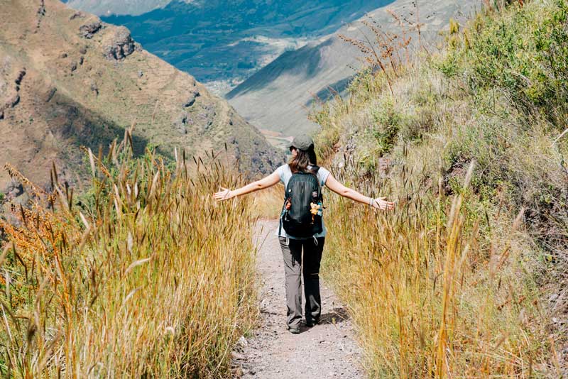 Hiking through the Sacred Valley