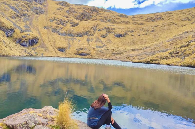 One of the lagoons to visit in Pisac