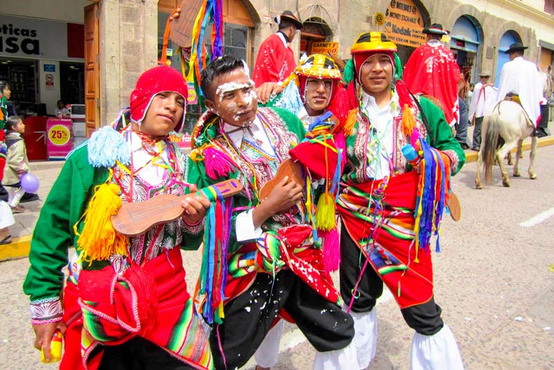 Dancers on Carnival Day