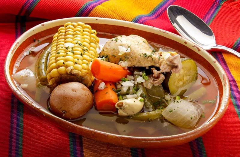 Puchero, a traditional dish during the carnival