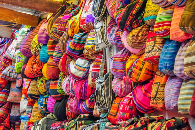 Produits du marché de Pisac