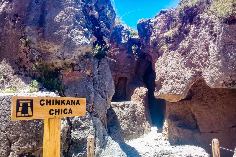 Entrance to the Chincana Chica of Sacsayhuamán